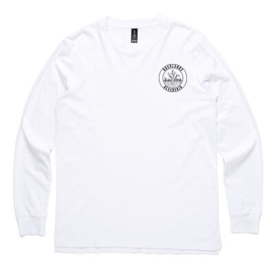 Rocklands - Long Sleeve - Black Logo - Front & Back Thumbnail